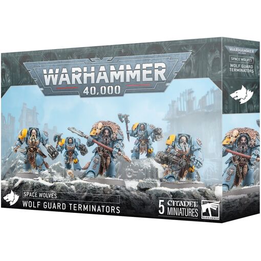 Warhammer 40,000 ( 40k ) : Space Wolves - Wolf Guard Terminators 53-36