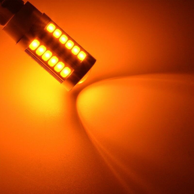 7440, T20 Ampoules Led Orange Jaune 900 Lumens Clignotants L... - 2