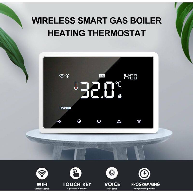 Thermostat intelligent Wi-Fi Thermostat programmable avec r... - 2