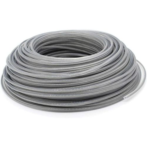 Tête de débroussailleuse Fil Coupe Bordure Universel, Ligne de Trimmer Strimmer en Acier 3.0 mm, Fil d'acier Débroussailleuse Robuste pour Bosse Tête Tondeuse À Gazon de Jardinage