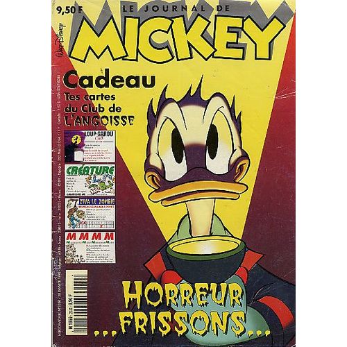 Le Journal De Mickey N° 2380 : Horreur , Frissons
