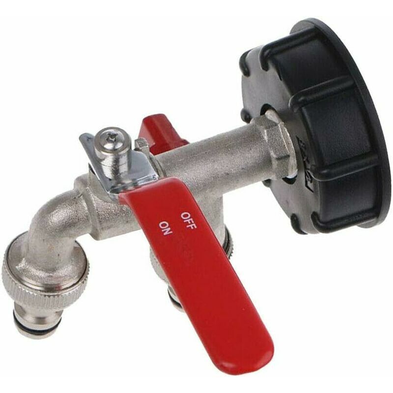 Robinet extrieur Robinet Laiton de Vidange Double Sortie,DO... - 5