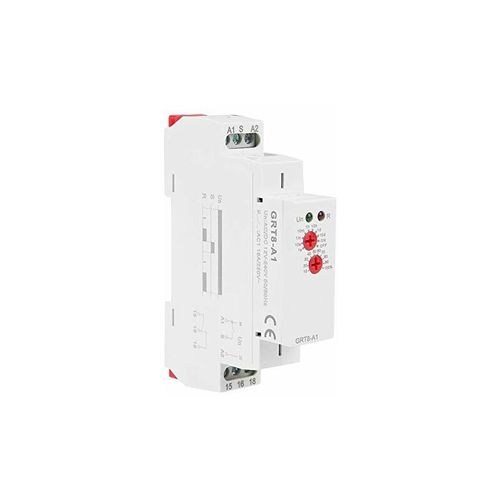 12V 240V GRT8-A1 Relais Temporisé Max Type Rail DIN avec Voyants DEL Protecteur de Circuit