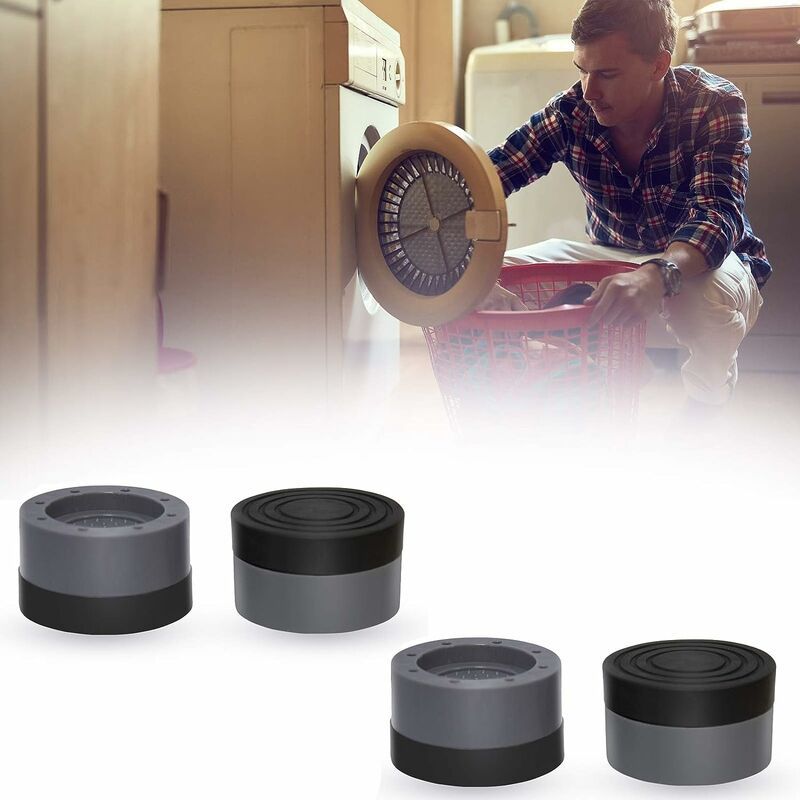 Support de machine  laver antichoc et antibruit 4 pices, c... - 2