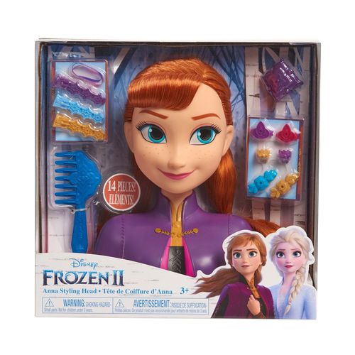 La Reine Des Neiges La Reine Des Neiges 2 - Tête À Coiffer - Anna