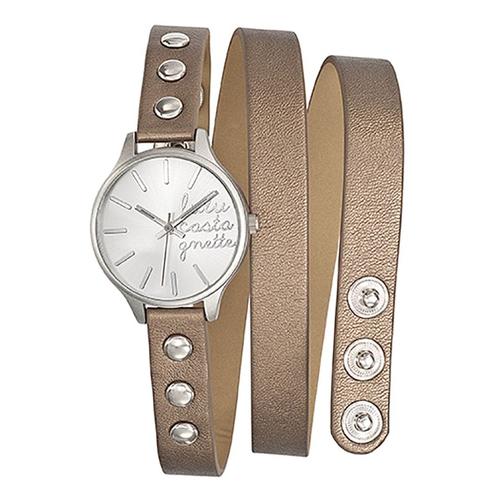 Montre Femme Lulu Castagnette Marron 38740