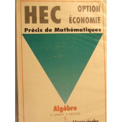 Précis De Mathématiques