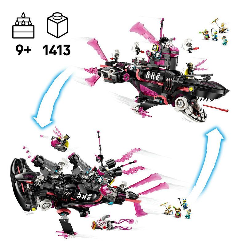 1 set de construction, 2 aventures