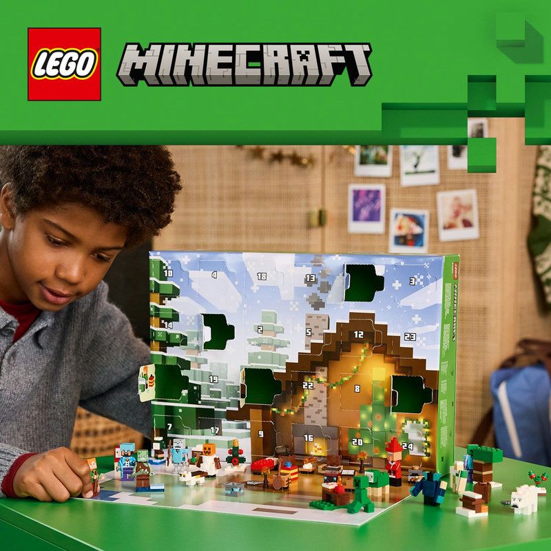 Calendrier de l'Avent et jeux LEGO� Minecraft�