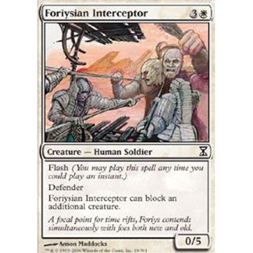 Intercepteur Foriysian - Spirale Temporelle - Vf - Commune