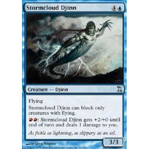 Djinn Des Nuées De Tempête - Spirale Temporelle - Vf - Unco