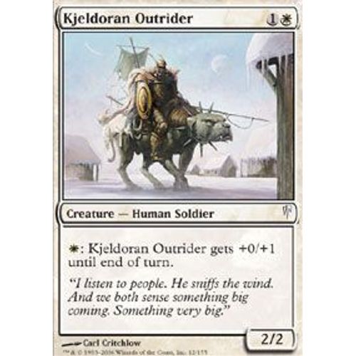 Cavalier Kjeldorien - Souffle Glaciaire - Vf - Commune