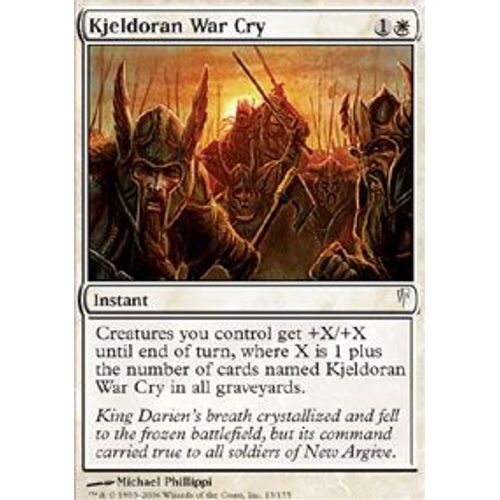 Cri De Guerre Kjeldorien - Souffle Glaciaire - Vf - Commune