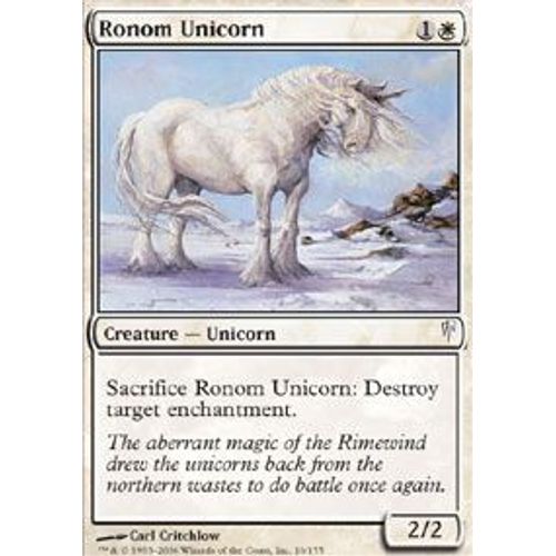Licorne De Ronom - Souffle Glaciaire - Vf - Commune