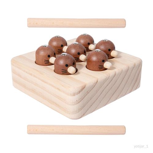 Jeu De Pêche Magnétique En Bois, Lettres Montessori, Cognition Pour Enfants