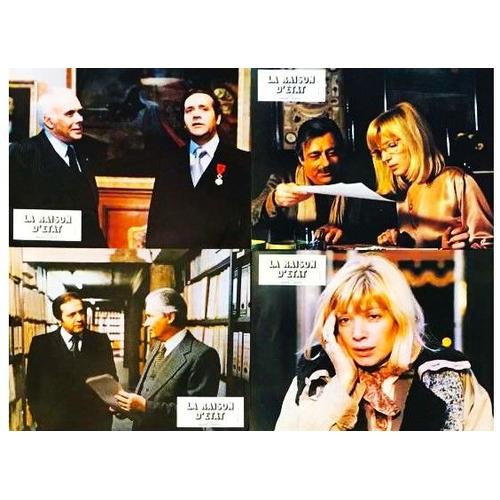 *** La Raison D'etat De Andre Cayatte - Monica Vitti - Jean Yanne - François Perier - Michel Bouquet - Jeu De 8 Photos Cinéma - 21   X 27 -(Bon Etat - ( Epinglées Aux Coins ) - 1978 ***