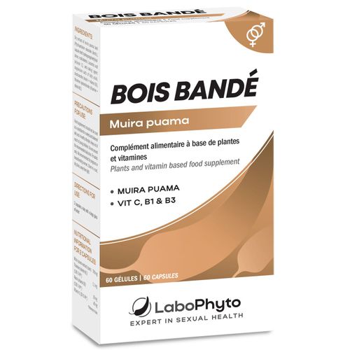 Bois Bandé (60 Caps)| Stimulants Sexuels|Labophyto 