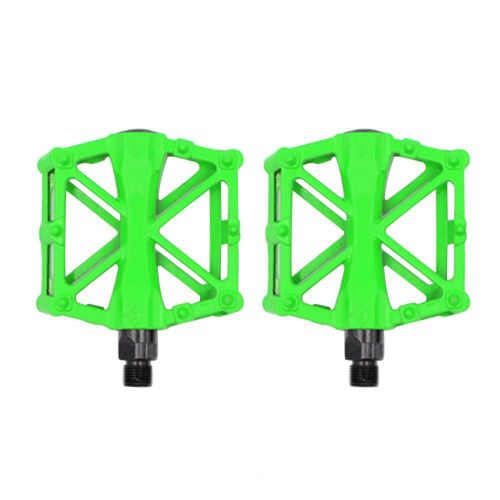 2017-12cbk - Pédales De Vélo À Roulements Étanches Ultralégers, Pédales De Vélo De Route En Nylon, Plate-Forme Plate, Accessoires De Pièces De Vélo, Bmx, Vtt