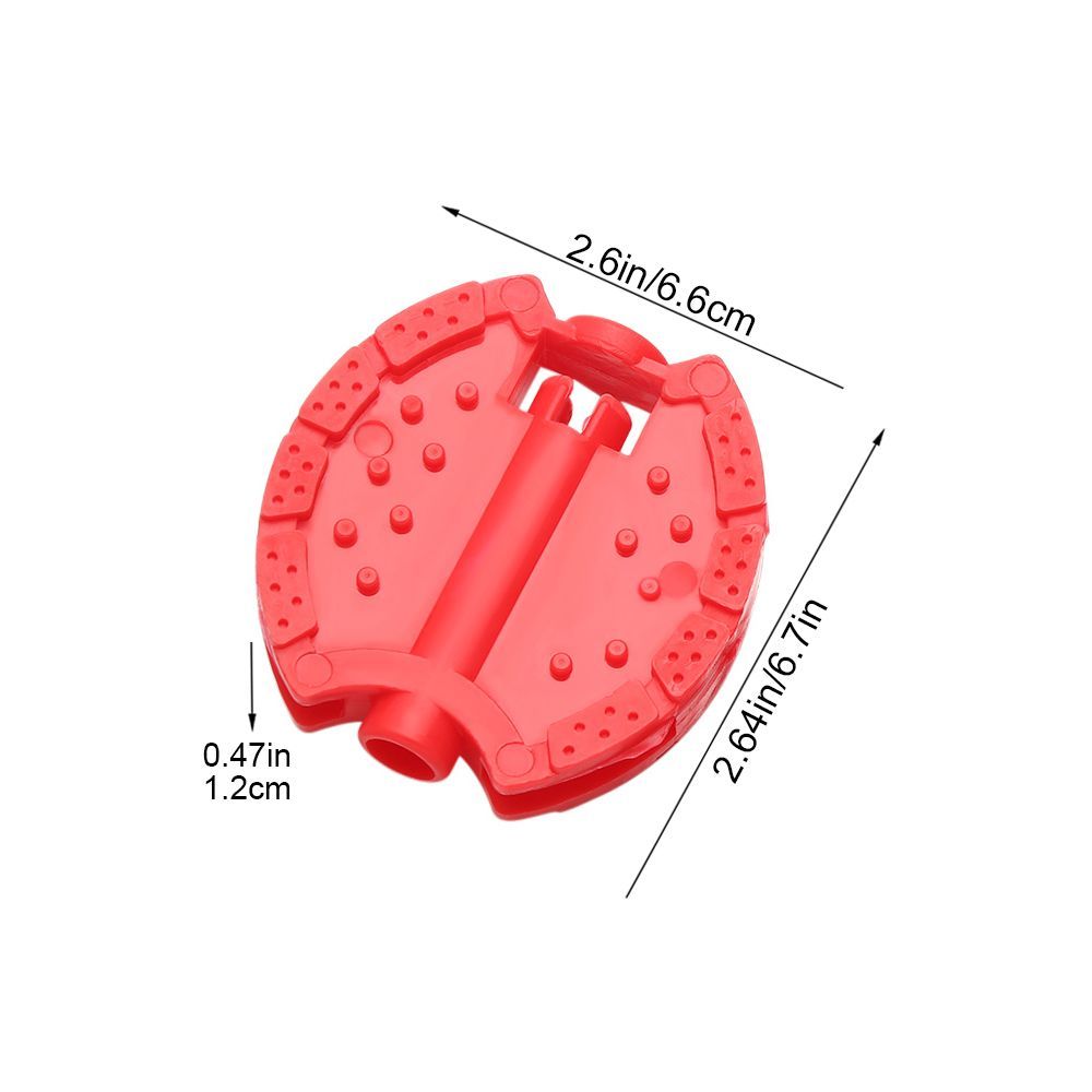 Rose - Pdales De Vlo En Plastique Coordonnantes Pour Enfan... - 5