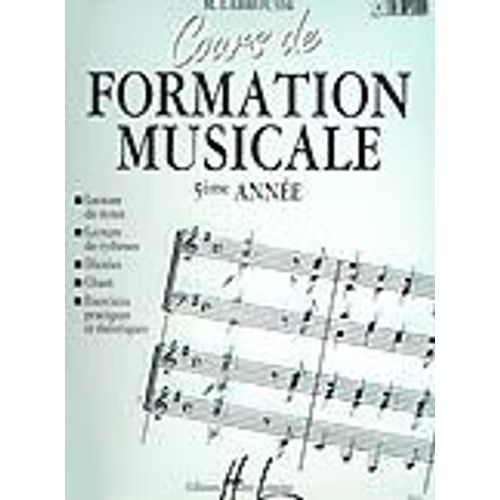 Formation Musicale 5e Année