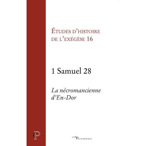 1 Samuel 28 - La Nécromancienne D'en-Dor