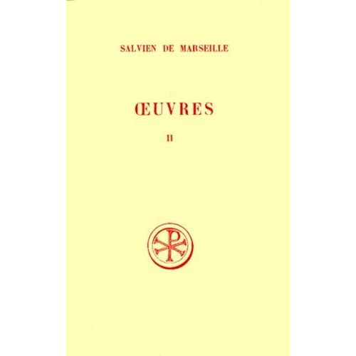 Oeuvres - Tome 2, Du Gouvernement De Dieu, Edition Bilingue Francais-Latin