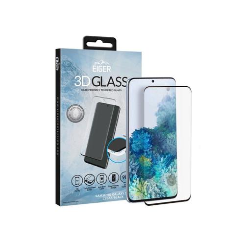 Folie Samsung Galaxy S20 Eiger Glass 3d Case Friendly Transparent Noir