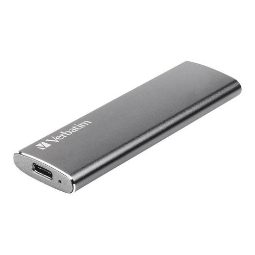 Verbatim Vx500 - SSD - 2 To - externe (portable) - USB 3.2 Gen 2 (USB-C connecteur) - gris sidéral