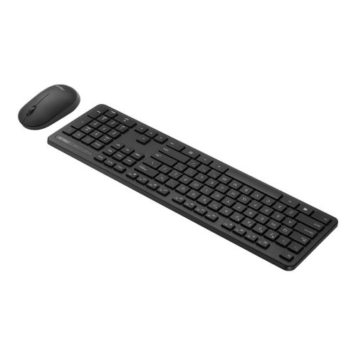 ASUS CW100 - Ensemble clavier et souris - sans fil - 2.4 GHz - noir