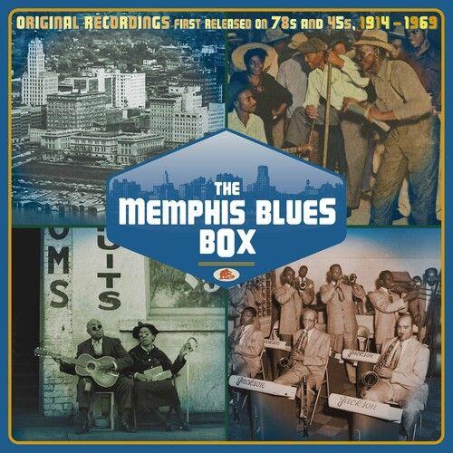 Various Artists - The Memphis Blues Box: Original Recordings First Released On 78s And 45s, 1914-1969 [Compact Discs] Oversize Item Spilt, Boxed Set