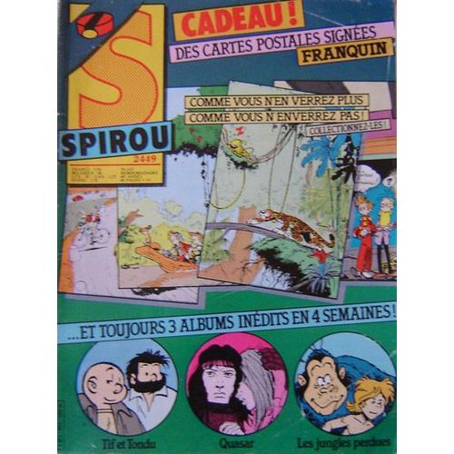 Spirou  N° 2449