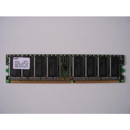 Samsung - Mémoire - 256 Mo - DIMM 184 broches - DDR - 266 MHz - PC2100
