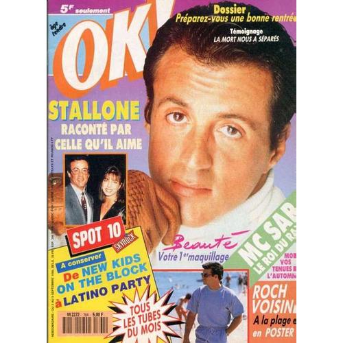 Ok Age Tendre  N° 764 : Stallone/ Roch Voisine/Mc Sar