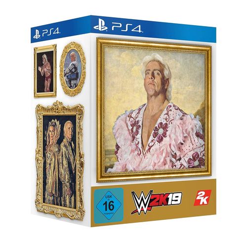 Wwe 2k19 Edition Collector Wooooo! Rick Flair - Ps4