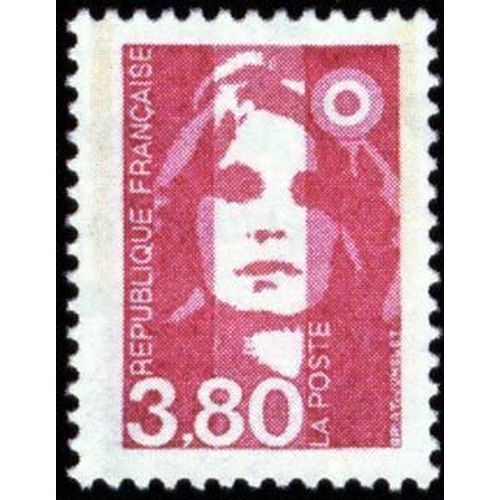 Timbre France 1990, Oblitéré - Marianne Du Bicentenaire 3.80 - Yt2624