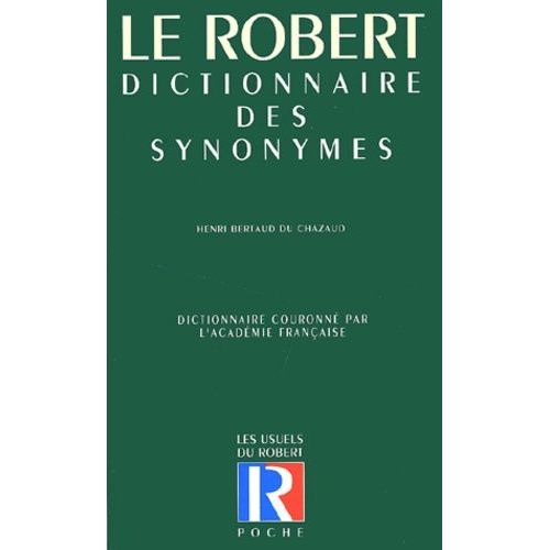 Dictionnaire Des Synonymes