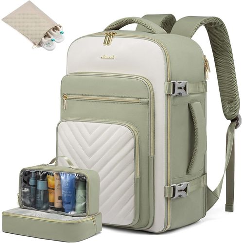 ChicSlick-Sac À Dos Voyage Femme, 40L Sac A Dos Cabine Avion Bagage...