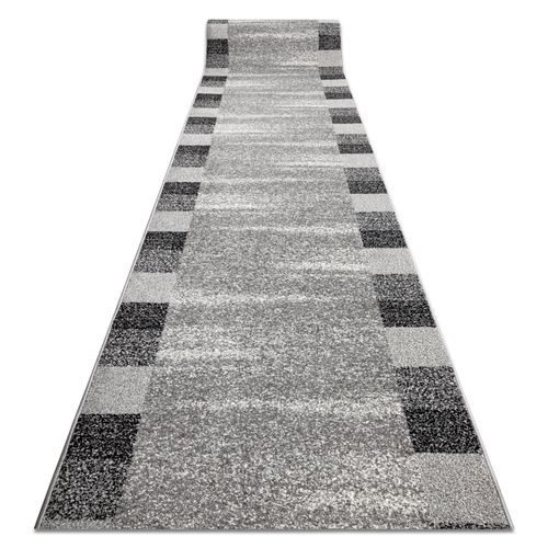 100x310 Cm Tapis De Couloir Silver Etna Cadre, Sable Gris 100cm