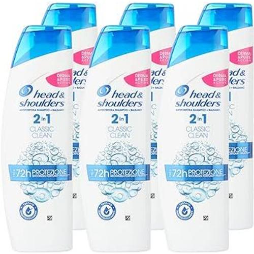 Head&shoulders Shampoing 360 Ml Lots De 6 Pieces Classique 