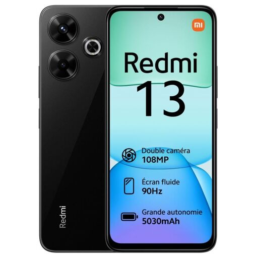 Xiaomi Redmi 13 4G 8/256 Go 5030 mAh 6.78' Noir