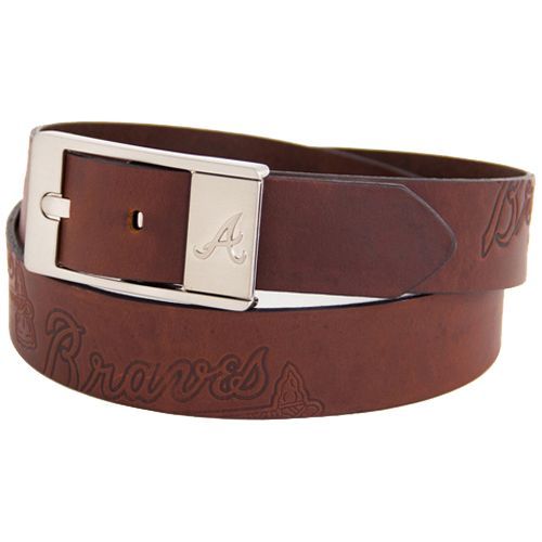 Ceinture En Cuir Brandish Des Atlanta Braves Homme De Coloris Marron