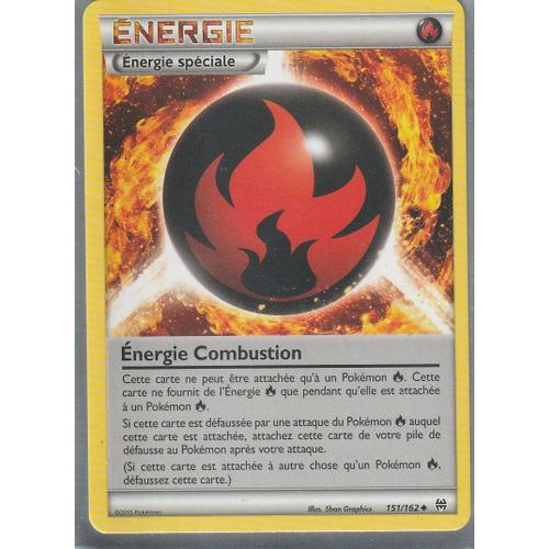 Carte Pokémon - Energie Spéciale - Energie Combustion - 151/162 - Impulsion Turbo -