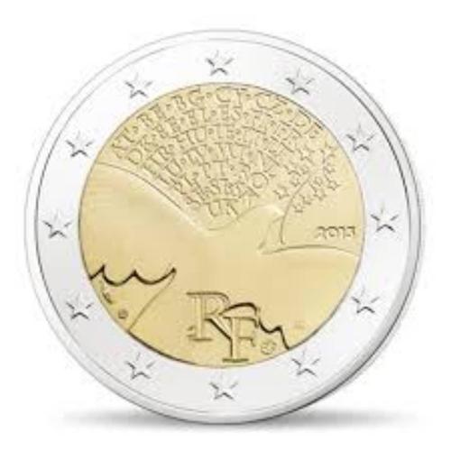 2 Euros Commémorative France 2015 Paix En Europe