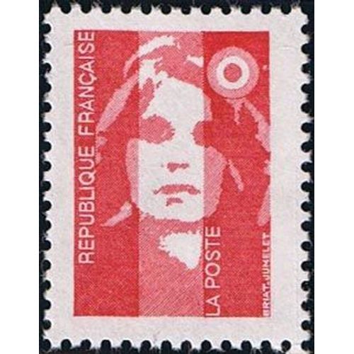 Timbre France 1993 Oblitéré Rouge - Marianne Du Bicentenaire - Yt2806