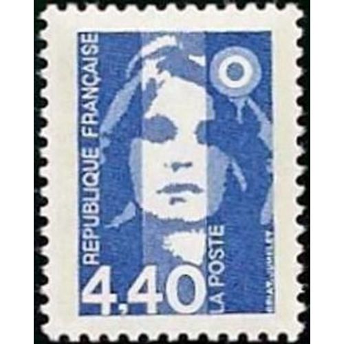 Timbre France 1993 Oblitéré Bleu- Marianne Du Bicentenaire - 4.40 Yt2822