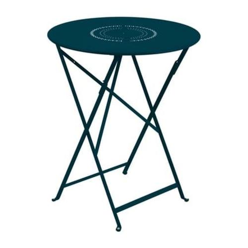 Fermob - Table Floreal - 21 Bleu Acapulco - Ø 60 Cm - Bleu