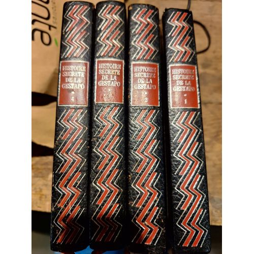 Collection Histoire De La Gestapo. 4 Volumes. Très Nbon Etat
