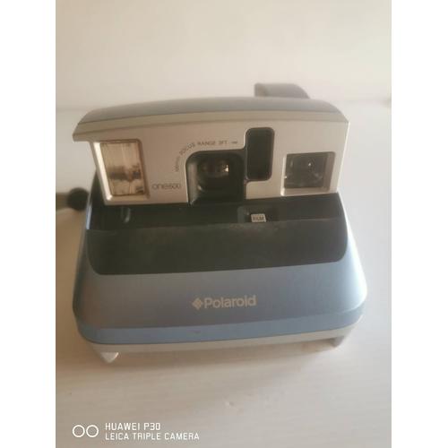 Appareil Photo Polaroid ONE 600 Classic Compact Instantané Couleur bleu métal