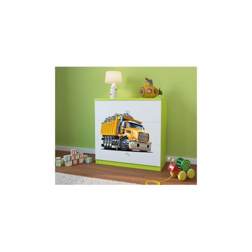 Commode Babydreams Verte Camion