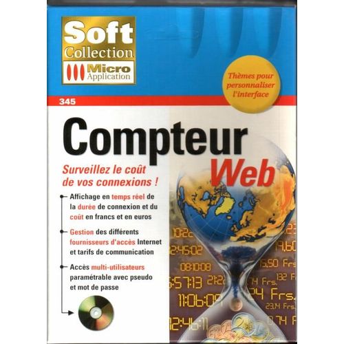 Compteur Web - Version Boîte - 1 Utilisateur - Cd - Win - Français) Pc